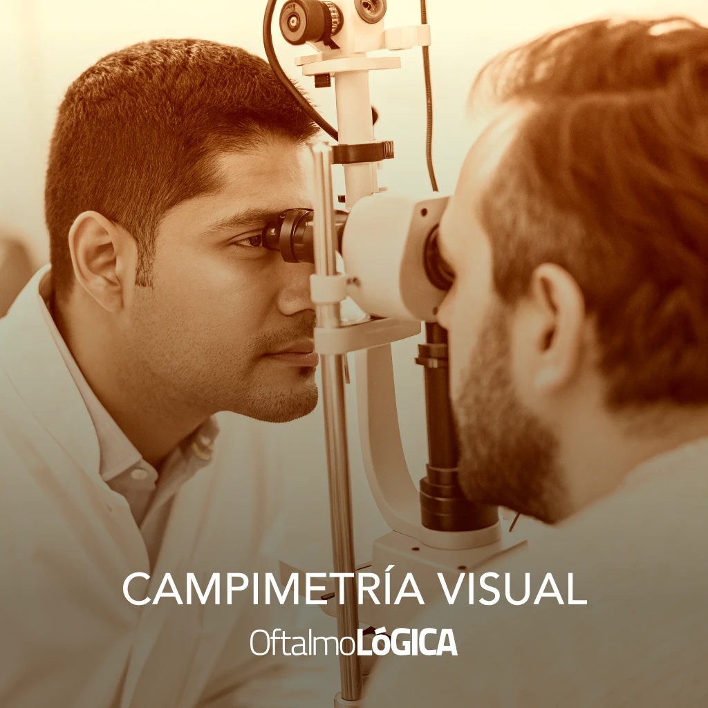 Prueba de campimetría visual para evaluar el campo de visión y detectar pérdidas visuales @ Oftalmológica - Centro Oftalmológico Integral, Santo Domingo, República Dominicana