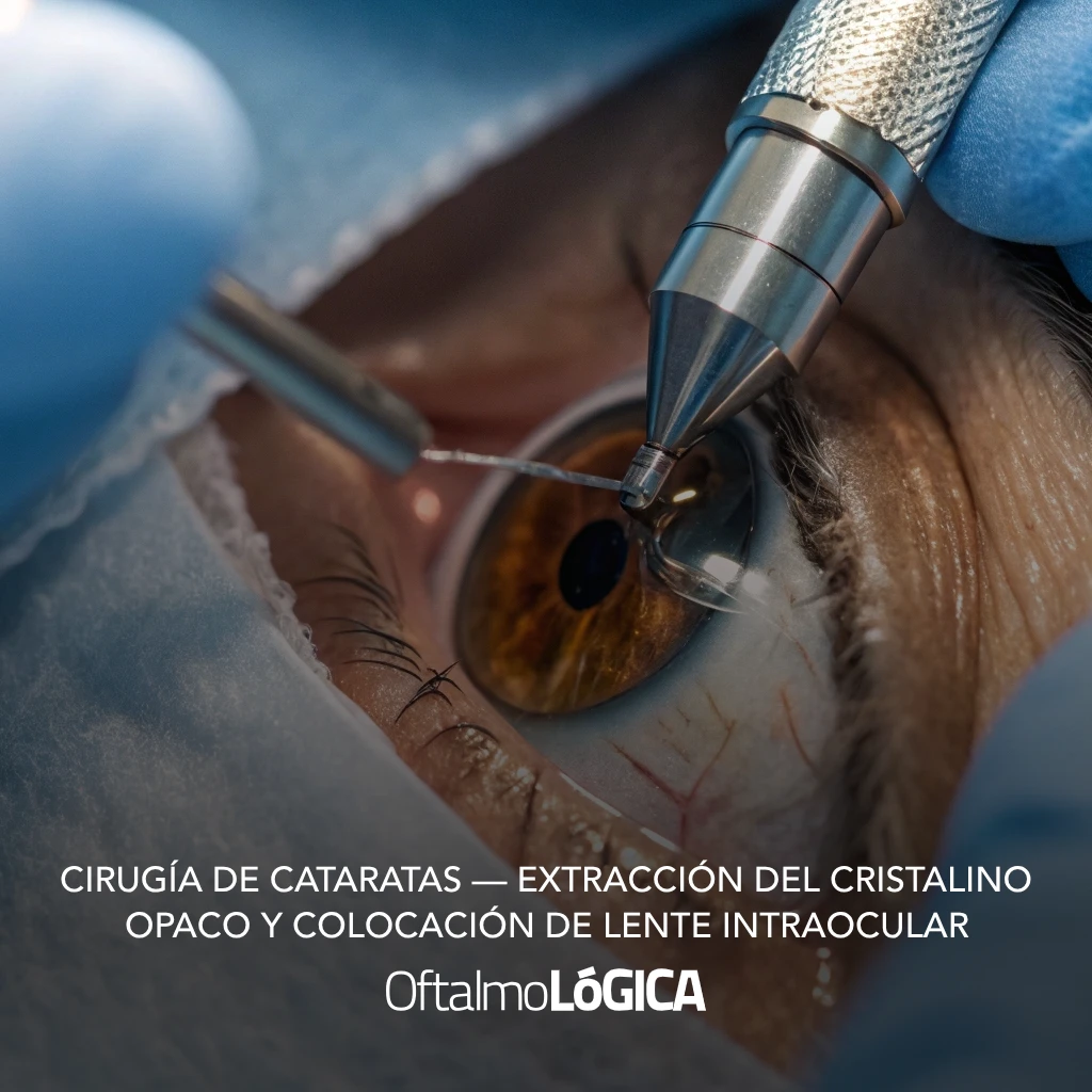 Colocación de lente intraocular durante cirugía de cataratas, procedimiento para restaurar la claridad visual @ Oftalmológica | Centro Oftalmológico Integral, Santo Domingo, contamos con los mejores cirujanos y médicos oftalmólogos en República Dominicana