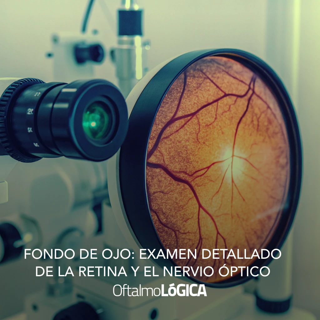 Examen de fondo de ojo para evaluar la retina y el nervio óptico @ Oftalmológica - Centro Oftalmológico Integral, Santo Domingo, República Dominicana